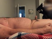 Preview 6 of Husband Caught Masturbating by Wife | Big Trouble She is Angry He is Caught Jerking Off