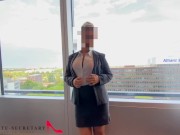 Preview 1 of my private secretary risky hotel room window fuck in the business meeting break