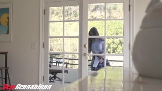 Fucked seductive sexy teacher in a short pencil skirt in an extracurricular lesson at my home 4K