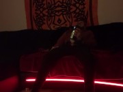 Preview 6 of Sam Samuro - Multiple Orgasm‘s while Masturbating with my Cyberpussy in Middle of the Night