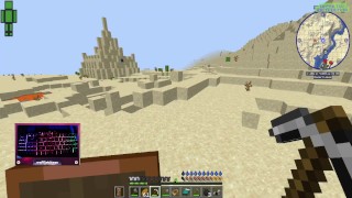 Looting desert temple and dungeons! Ep2 S2 Minecraft Modded Adventuring Craft 1.4 Kingdom Update