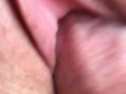 Preview 5 of Let's do This While We're Home Alone. Fuck Stepmom. Pussy and CreamPie Close-Up.