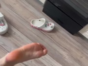 Preview 5 of My FEET review! Put some cream on them at the end!
