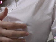 Preview 2 of Japanese ASMR] Touch the wet pussy after touching the standing nipple [hentai 勃起した乳首を触った後のまんこの音 個人撮影