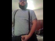 Preview 2 of Fully clothed fat arab masterbating