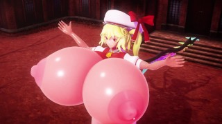 Imbapovi - Flandre Scarlett Giantess Breasts Inflation