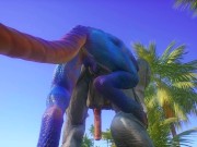 Preview 5 of Gay Furry Porn Scalie gets fucked by a huge Furry