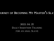 Preview 1 of Daily Insertion Training for An Anal Slave