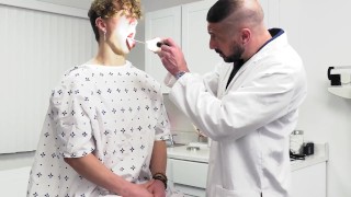Doctor Tapes - Horny Doctor Administered Protein Dosage Straight Into His Patient's Asshole