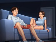 Preview 3 of Summertime Saga: Girl Caught A Guy Watching Porn! -Ep106