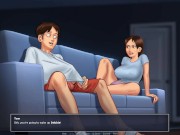 Preview 4 of Summertime Saga: Girl Caught A Guy Watching Porn! -Ep106