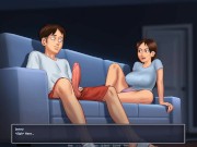 Preview 5 of Summertime Saga: Girl Caught A Guy Watching Porn! -Ep106