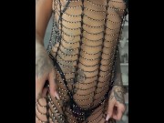 Preview 2 of Wearing sexy and shining lingerie Susy Gala