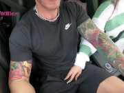 Preview 5 of My Slutty Wife Deepthroated My Cock Whilst Driving In A Risky Public Setting!