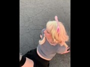 Preview 5 of ROLLERSKATING CATGIRL FARAH FATHERLESS LOVES BUKAKI (Subscribe to my onlyfans)