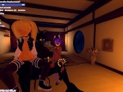 Preview 6 of Three VR Bunnies Breed While Chat Plays With Their Remote Toys On Stream