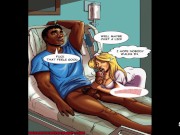 Preview 6 of Night Shift at Beaverton General Hospital Pt. 1 - White Nurse Rides Patients's Big Black Cock