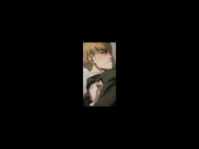 Preview 2 of Armin Arlert (Audio) First Blowjob From You
