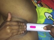 Preview 3 of Pussy shaking wet from vibrator