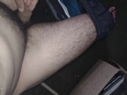 Preview 6 of so honor to be sexy and hot peeing while stroking my hairy cock