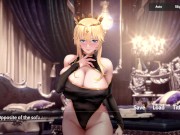 Preview 3 of Artoria Lancer:Riding with the King