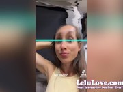 Preview 1 of Candid vlogs of my creampie filled pussy, POV doggystyle, pregnancy tests condom leak - Lelu Love
