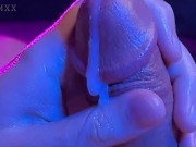 Preview 5 of (ASMR) Solo cock stroking cumshot compilation / male solo masturbation jerking off cumpilation