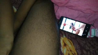 While watching Pronhub videos and my girlfriend 📷📹💦