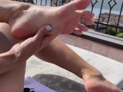 Preview 6 of Fondling My Stepdaughter in public pool after she keeps flashing her tits to me!