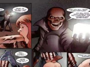 Preview 5 of Avengers - Captain America Fuck Black Widow in public while Skull Watched