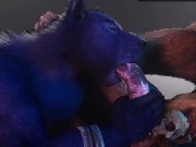 Preview 1 of Furry Femboy x Monster Cock 3D