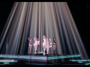 Preview 4 of [MMD] Brown Eyed Girls - Abracadabra Hot Kpop Dance Ahri Akali Kaisa Lux Jinx Caitlyn 4K 60FPS
