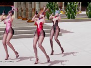 Preview 3 of [MMD] SOMI - BIRTHDAY Evangelion Striptease 4K 60FPS
