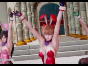 Preview 4 of [MMD] SOMI - BIRTHDAY Evangelion Striptease 4K 60FPS