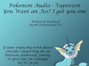 Preview 1 of 18+ Pokemon Audio by HaruLuna - You Want An Ass? I Got You One