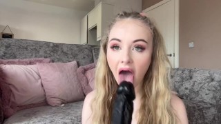 Kxtten sucks daddy’s dick &squirts(FULL VIDEO ON OF)