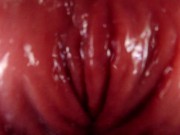 Preview 5 of Internal Anal Camera Bad Dragon Flint Fucks My Ass And Cums In A Condoms And Fills My Guts, Heartbea