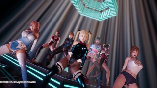 [MMD] K/DA - The Baddest Ahri Hot Nude Dance League of Legends KDA