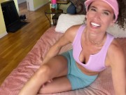 Preview 1 of First Casting Couch!  MILF Gives Perfect Blowjob!