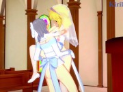 Preview 4 of Ryona and Yumi have intense futanari sex in a church. - Senran Kagura Hentai