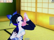 Preview 5 of Shinobu hentai that makes her pussy wet (demon slayer)