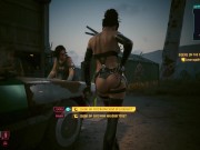 Preview 2 of Cyberpunk 2077 Sexy Panam Scenes