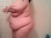 Preview 3 of BBW taking a shower. Full video on OnlyFans & Fansly