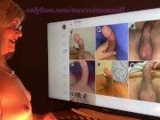 Preview 6 of Hungry Mature Hotwife Rates Fan’s Young Hard Cock! • Full Cock Ratings on OnlyFans!