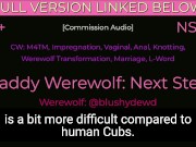 Preview 2 of DILF Werewolf breeds you and fills you with a litter [M4TM]
