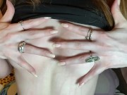 Preview 4 of Long nails & pierced tits