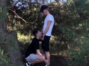 Preview 1 of Sex guys outdoor