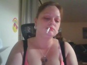 Preview 4 of Hottie smoking after a long day!