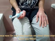 Preview 5 of ftm bully step brother uses your toothbrush to get off M4A M4M M4F - preview