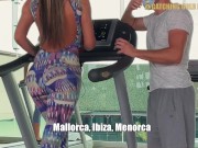 Preview 1 of Colombian Bubble Butt Girl Gets Picked Up From The Gym To Have A Unforgettable SEX!